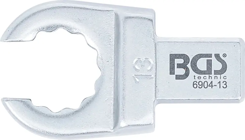 Otevřený očkový klíč 13 mm BGS106904-13 Nástrčný s upínáním 9 x 12 mm (BGS106904-13)