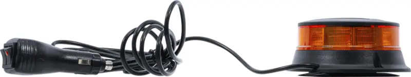 Otočný maják pr. 130 mm s magnetem BGS1070342 - žlutý (BGS1070342)