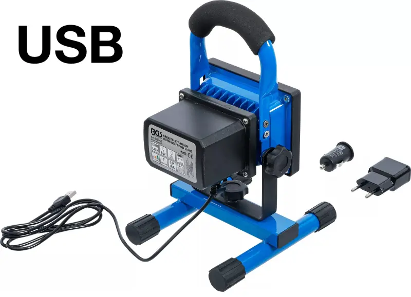 Akumulátorový pracovní reflektor COB-LED 5 W BGS1085340 (2,2 Ah) (BGS1085340)