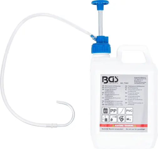 Přečerpávací pumpa BGS1071041 s nádobou 2 l (BGS1071041)