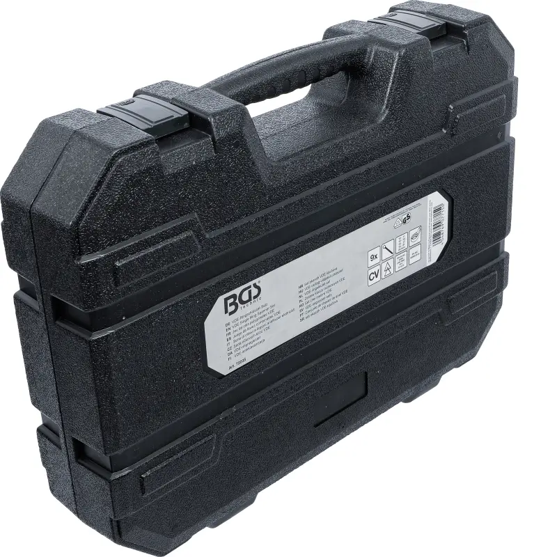 Očkové klíče 10 ÷ 24 mm BGS1072035 VDE, prodloužené (Sada 9 dílů) (BGS1072035)