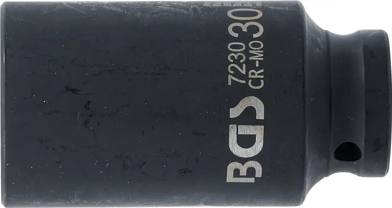 Nástrčná hlavice 1/2" 30 mm BGS107230, prodloužená, tvrzená, Pro Torque (BGS107230)