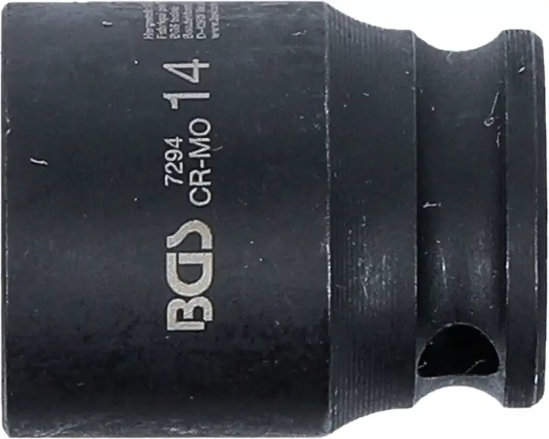 Nástrčná hlavice 1/4" šestihran 14 mm BGS107294, rázová (BGS107294)