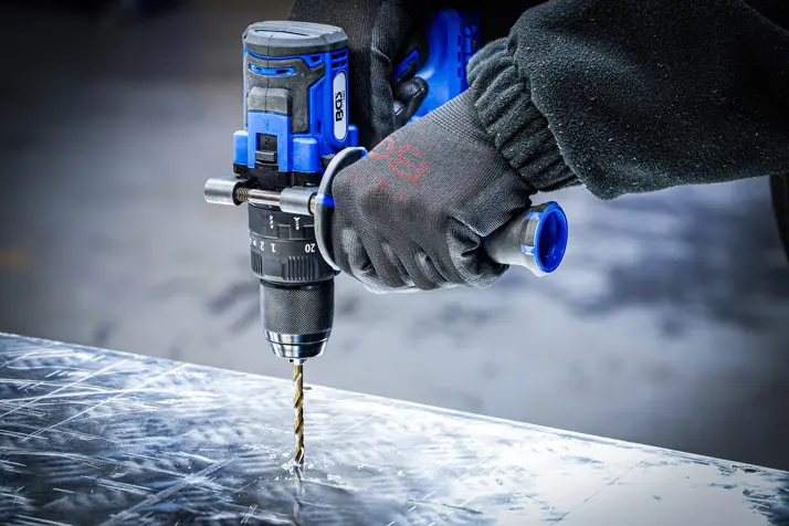 Aku rázový vrtací šroubovák BGS107360 bezkartáčový, 80 Nm (Bez aku) (BGS107361)