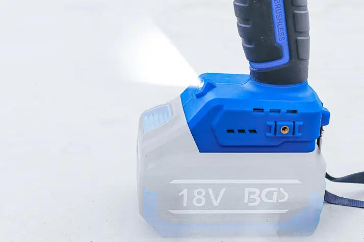 Aku rázový vrtací šroubovák BGS107360 bezkartáčový, 80 Nm (Bez aku) (BGS107361)