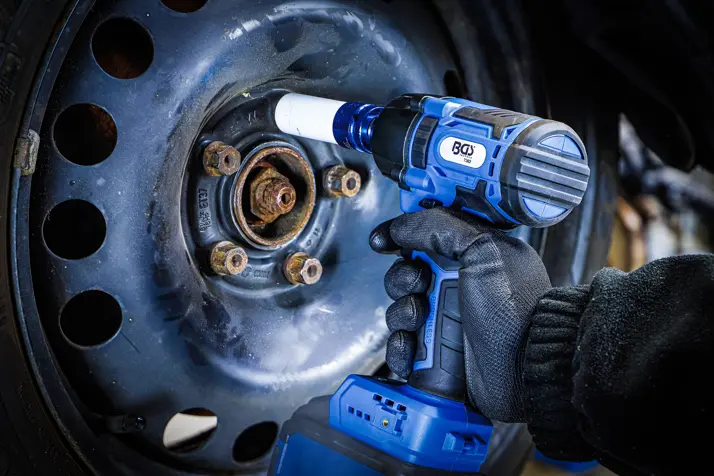 Aku rázový utahovák 1/2" BGS107362 bezkartáčový, 400 Nm (Bez aku) (BGS107362)