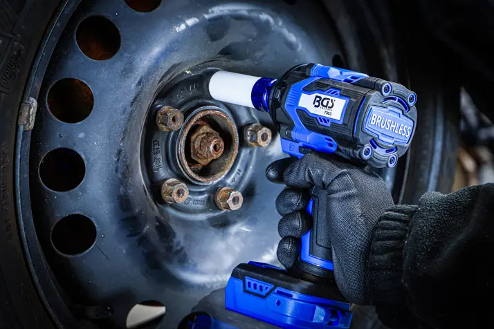 Aku rázový utahovák 1/2" BGS107363 bezkartáčový, 550 Nm (Bez aku) (BGS107363)