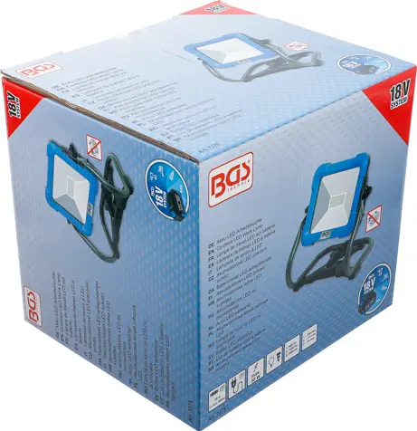 Aku LED pracovní svítidlo BGS107375 sklopné (Bez aku) (BGS107375)