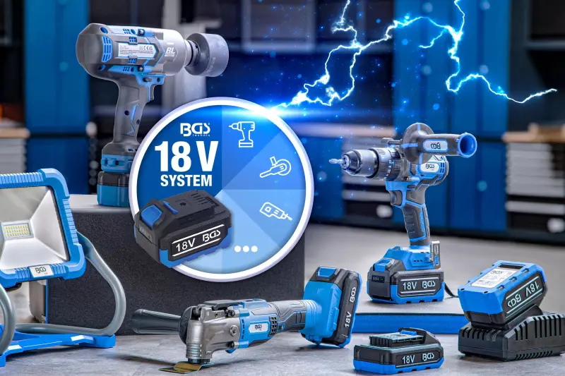 Aku šavlová pila 18 V BGS107393 (4,0 Ah) (BGS107393)