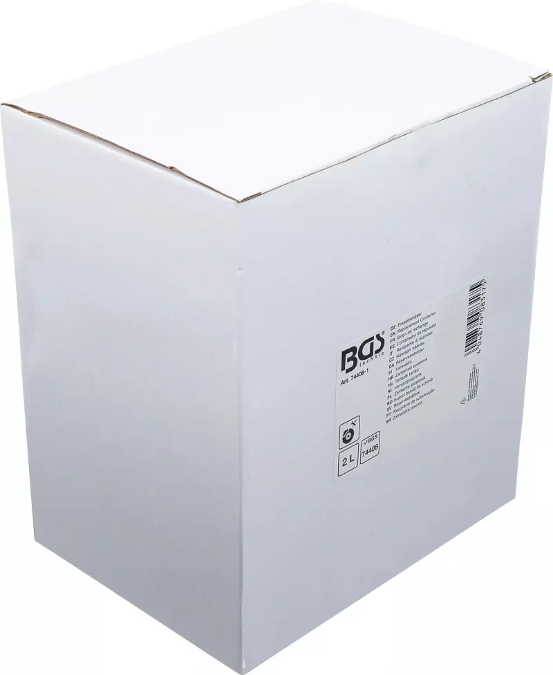 Náhradní nádoba 2 l BGS1074408-1 pro pneumatický odvzdušňovač BGS 74408 (BGS1074408-1)