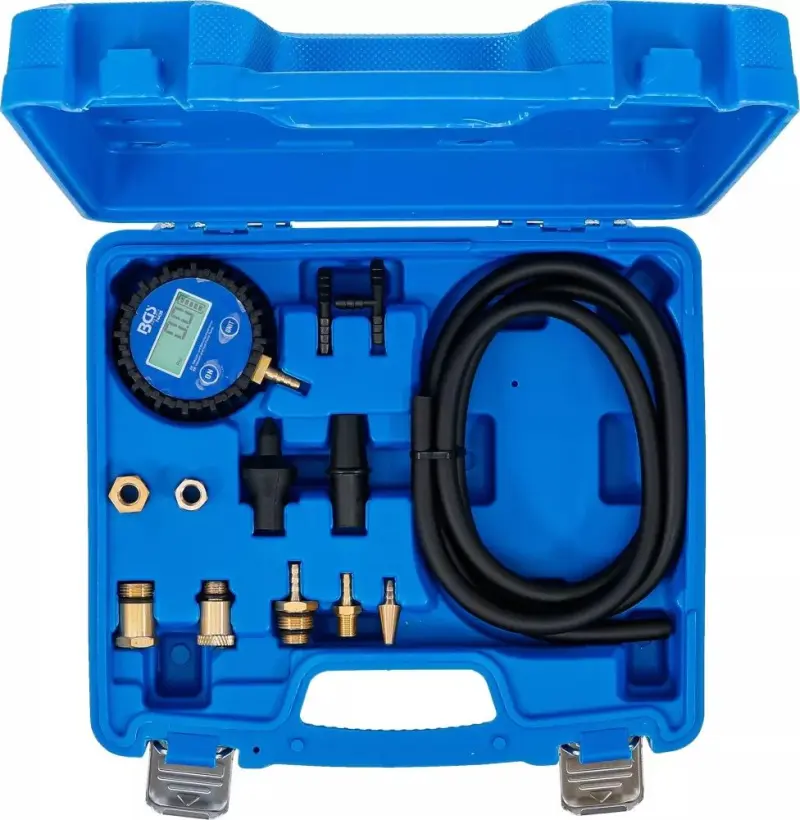 Digitální tester vakuových a benzínových čerpadel BGS1074436 (Sada 13 dílů) (BGS1074436)