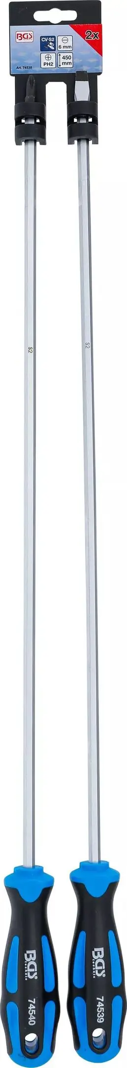 Šroubováky SL, PH, extra dlouhé BGS1074538 (Sada 2 ks) (BGS1074538)