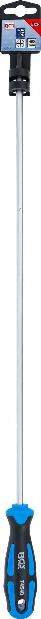Šroubovák PH2, čepel 450 mm BGS1074540 extra dlouhý (BGS1074540)