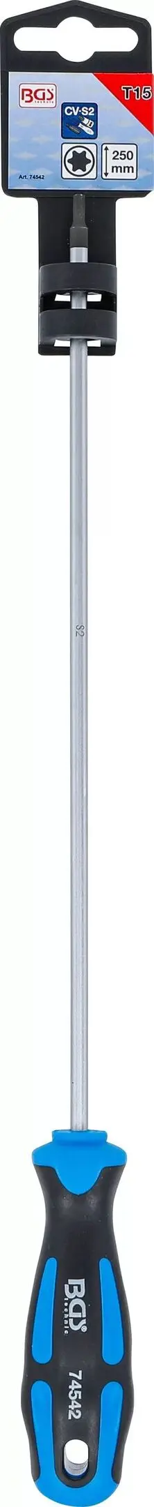 Šroubovák Torx T15, čepel 250 mm BGS1074542 (BGS1074542)