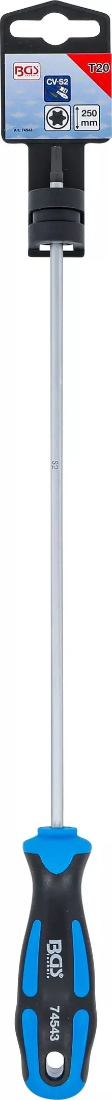 Šroubovák Torx T20, čepel 250 mm BGS1074543 (BGS1074543)
