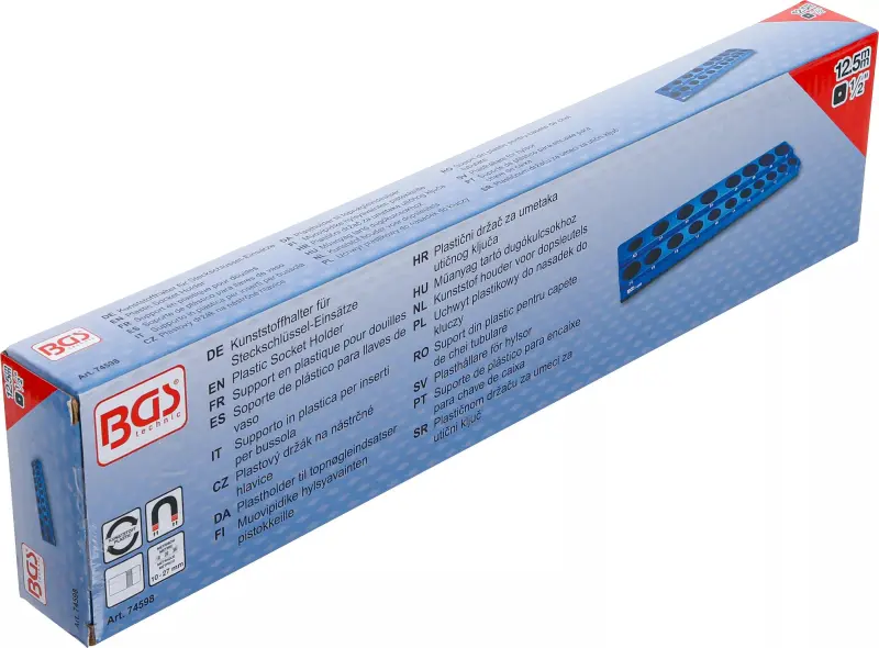Plastový držák pro hlavice 1/2" BGS1074598 magnetický (BGS1074598)