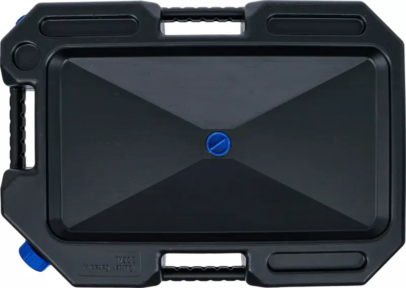 Nádoba - kanystr 12 l na vypouštění, odkapávání oleje a provoz. kapalin s výlevkou BGS1074611 (BGS1074611)