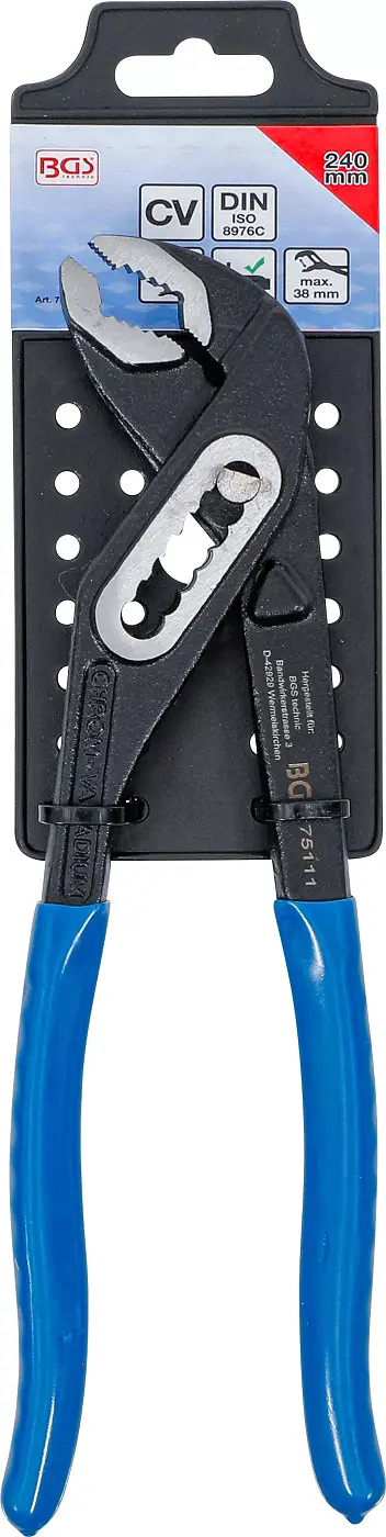 Přestavitelné kleště Siko Classic 240 mm BGS1075111, máčená izolace (BGS1075111)