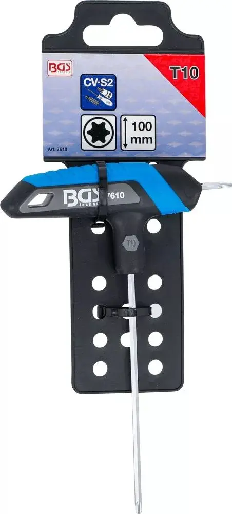 Zástrčný klíč s T-rukojetí a T-profilem (pro Torx) T10 BGS107610 (BGS107610)