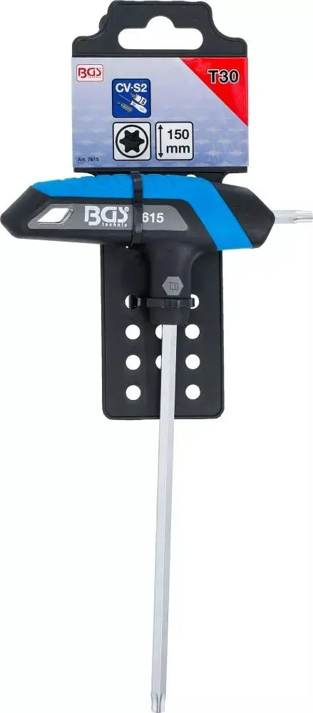 Zástrčný klíč s T-rukojetí a T-profilem (pro Torx) T30 BGS107615 (BGS107615)