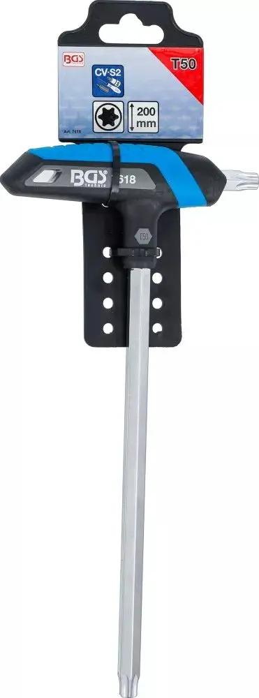 Zástrčný klíč s T-rukojetí a T-profilem (pro Torx) T50 BGS107618 (BGS107618)
