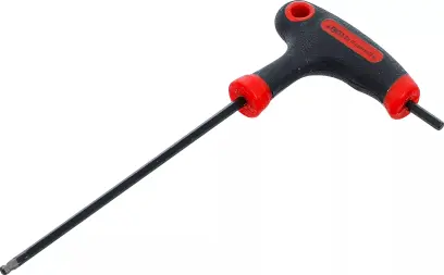 Zástrčný šestihranný klíč (inbus) Kraftmann 3 mm s T-rukojetí BGS107882-3 a boční čepelí (BGS107882-3)