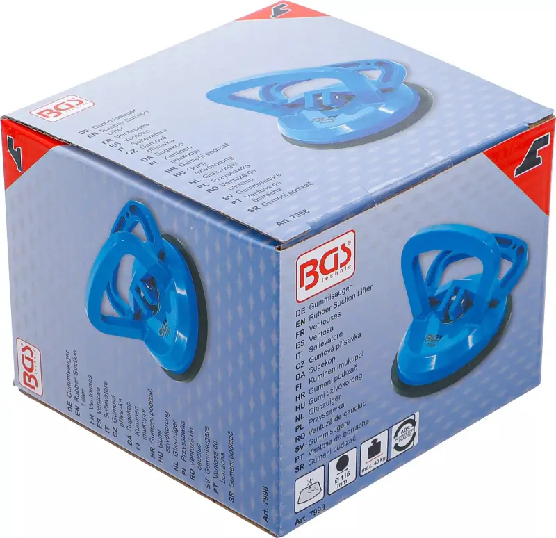 Gumová přísavka z ABS průměr 115 mm BGS107998 (BGS107998)