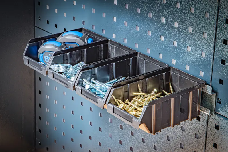 Ukládací boxy se závěsnou kolejnicí BGS1080195 (Sada 4 díly) (BGS1080195)