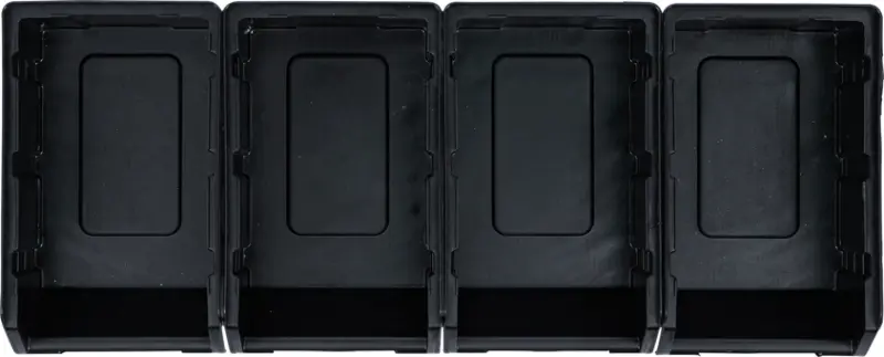 Ukládací boxy se závěsnou kolejnicí BGS1080195 (Sada 4 díly) (BGS1080195)