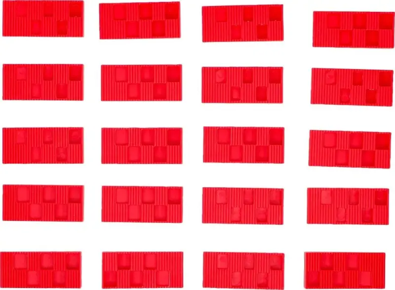 Univerzální montážní klíny Kraftmann BGS1080716 plastové (Sada 20 ks) (BGS1080716)